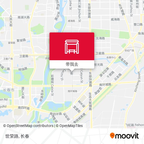 世荣路地图