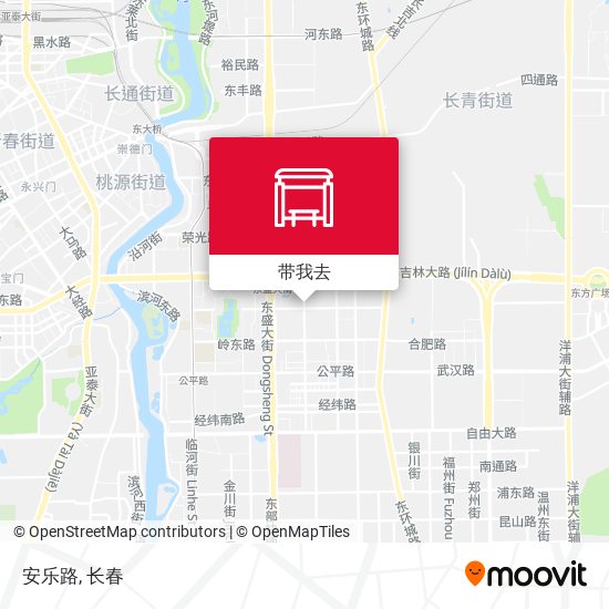 安乐路地图