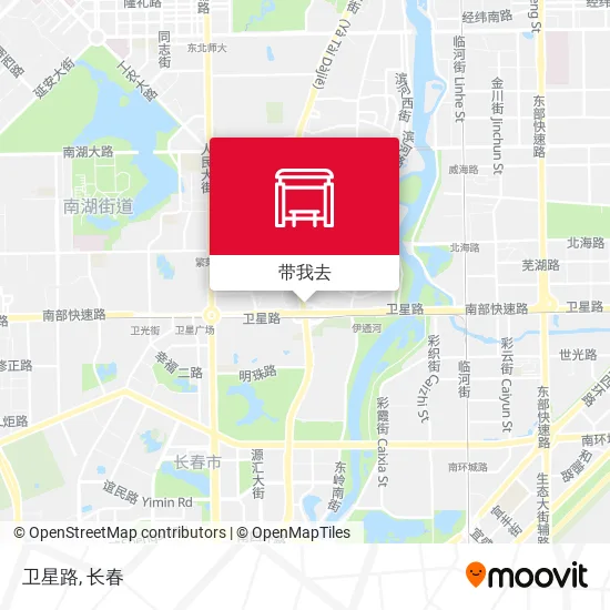 卫星路地图