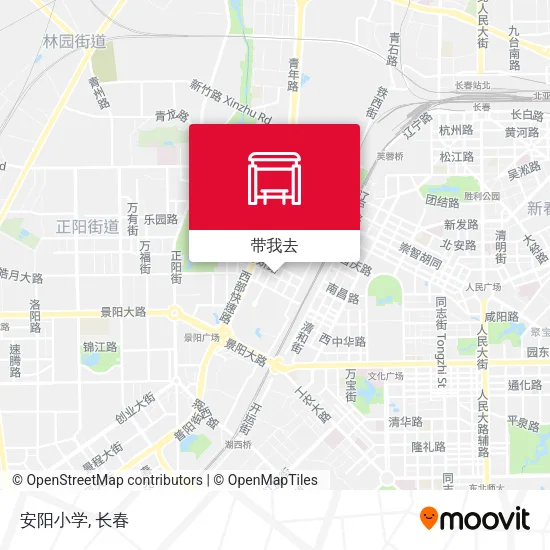 安阳小学地图
