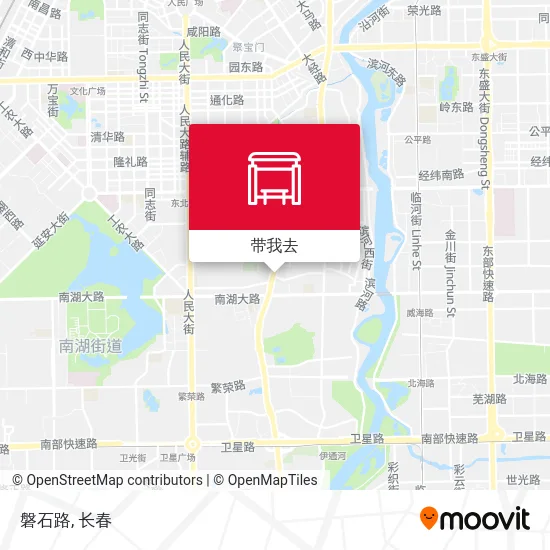 磐石路地图