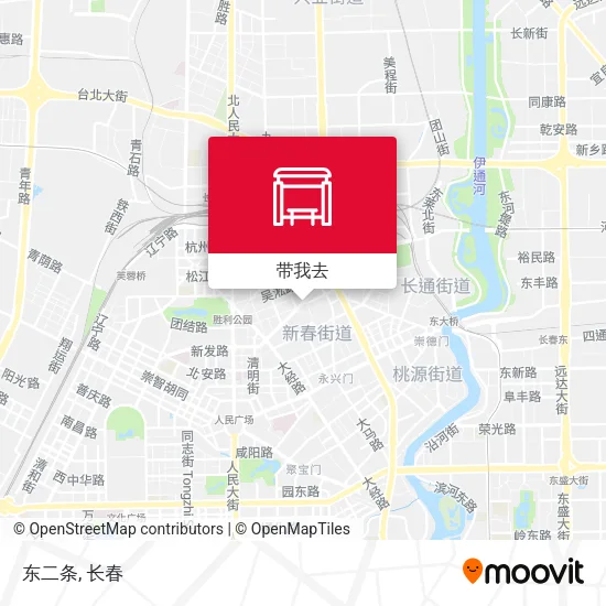 东二条地图