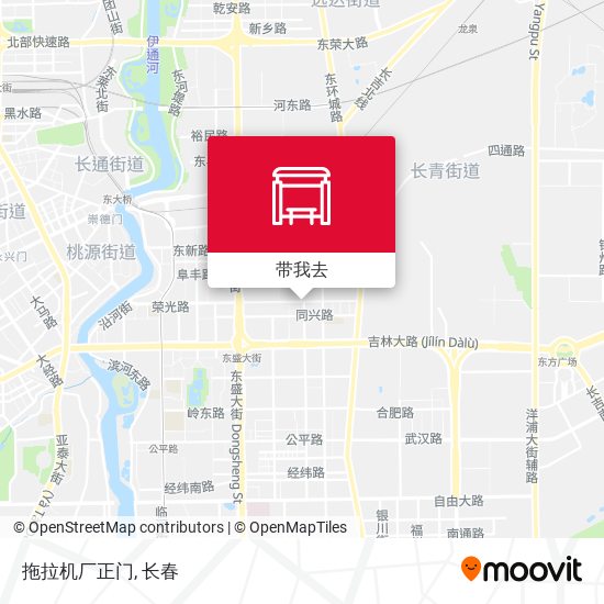 拖拉机厂正门地图