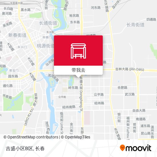 吉盛小区B区地图
