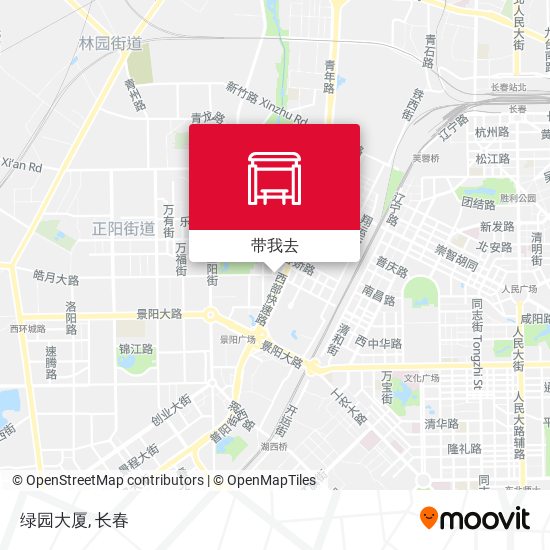 绿园大厦地图
