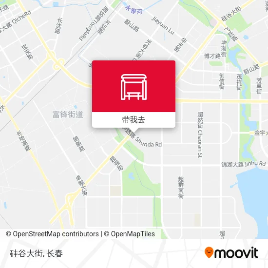 硅谷大街地图