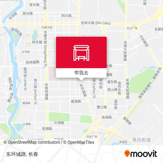 东环城路地图