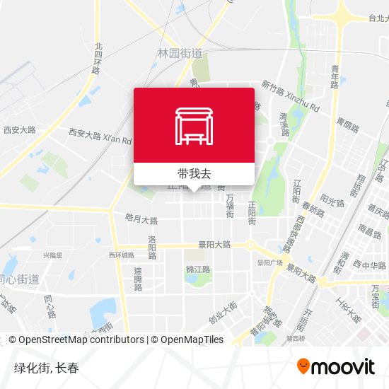 绿化街地图