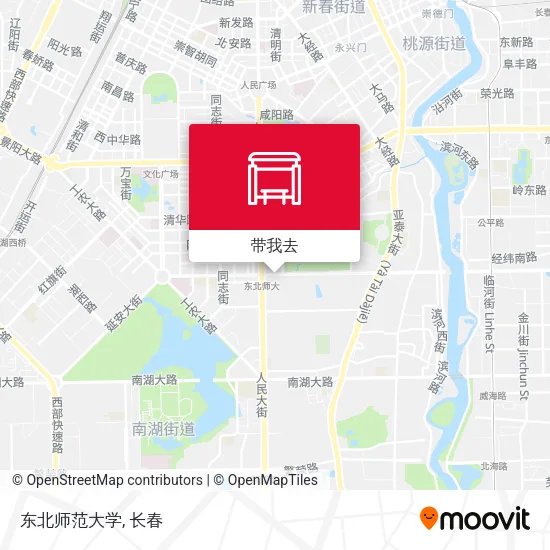 东北师范大学地图