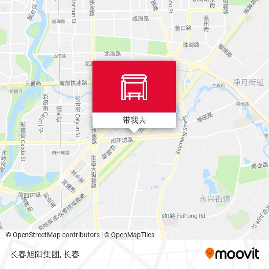 长春旭阳集团地图