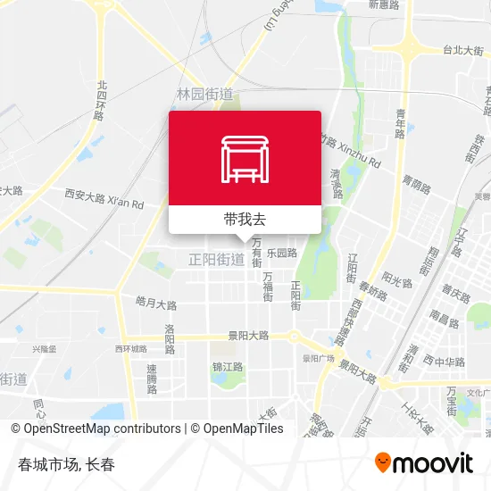 春城市场地图
