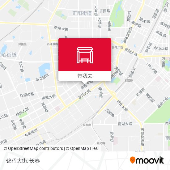 锦程大街地图