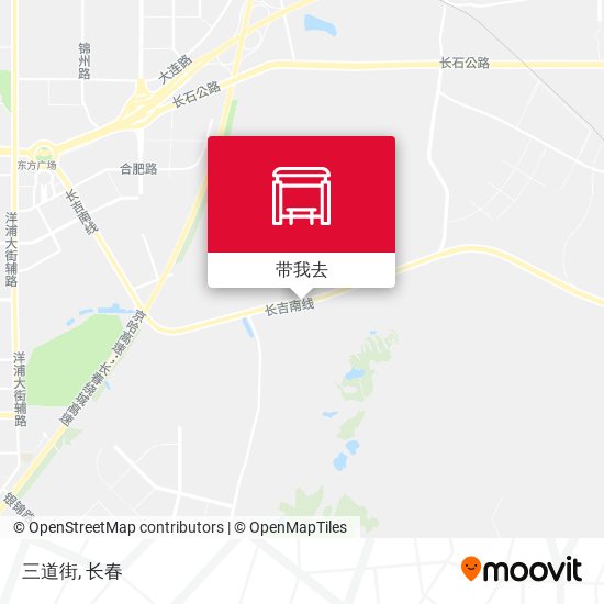 三道街地图