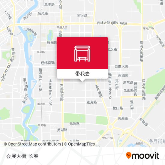 会展大街地图