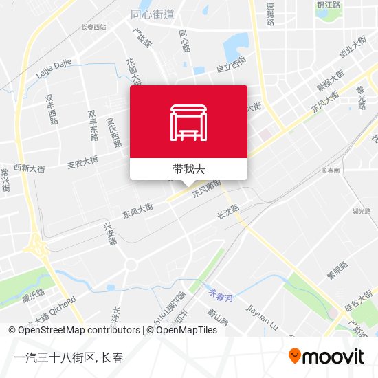 一汽三十八街区地图