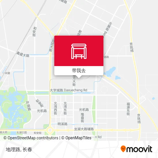地理路地图