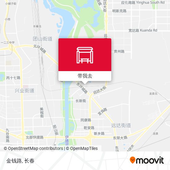 金钱路地图