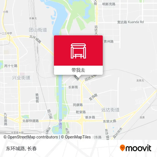 东环城路地图