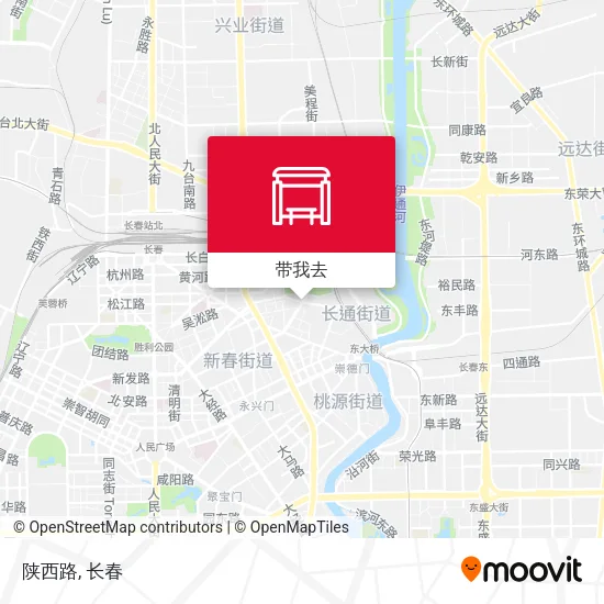 陕西路地图