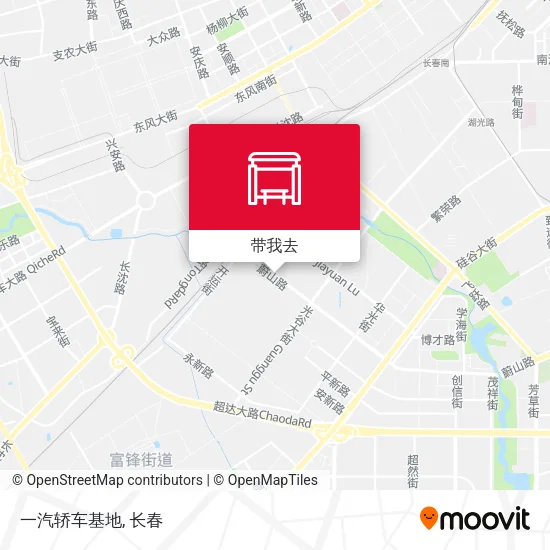 一汽轿车基地地图