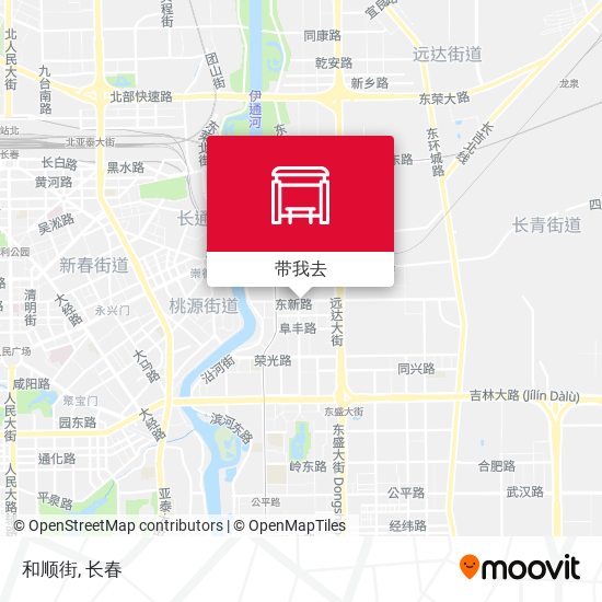 和顺街地图