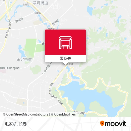 毛家桥地图