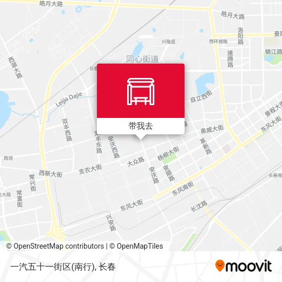 一汽五十一街区(南行)地图