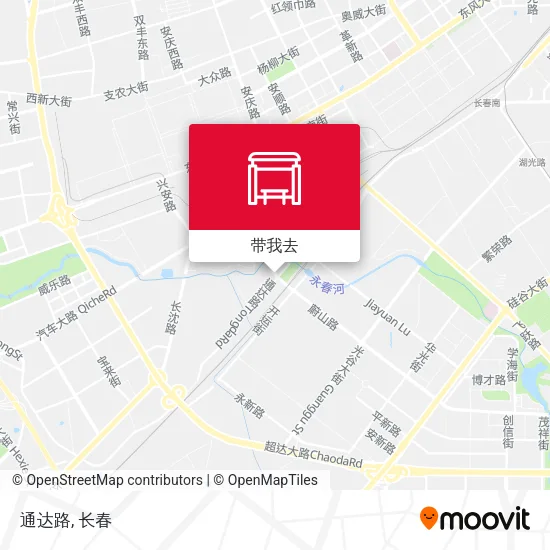 通达路地图