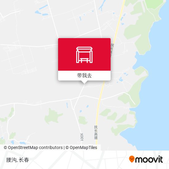 腰沟地图