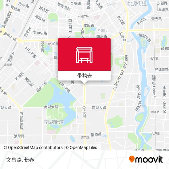 文昌路地图