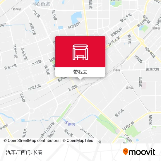 汽车厂西门地图