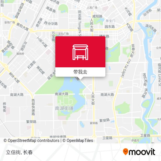立信街地图