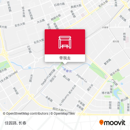 佳园路地图