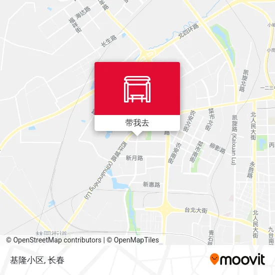 基隆小区地图