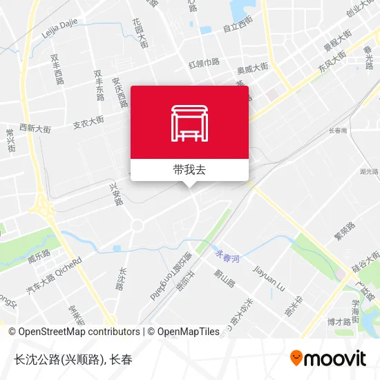 长沈公路(兴顺路)地图
