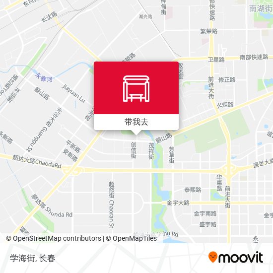 学海街地图