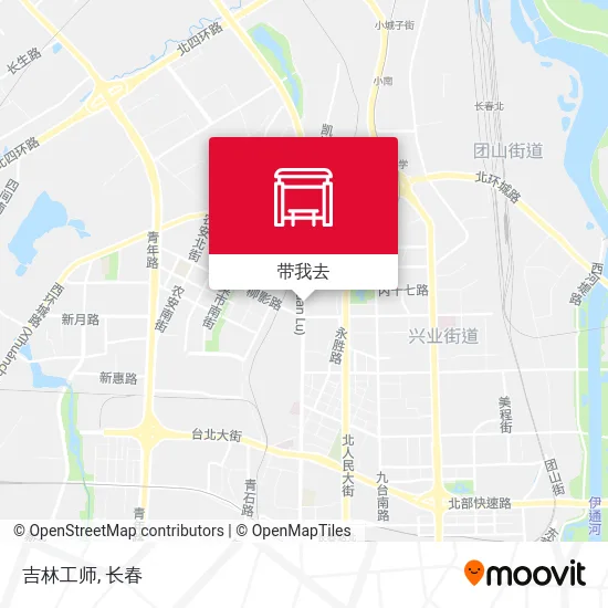 吉林工师地图