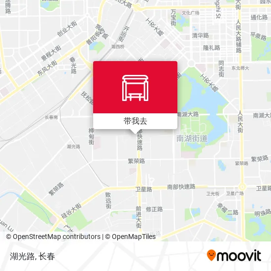 湖光路地图