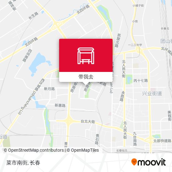 菜市南街地图