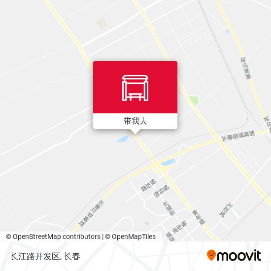 长江路开发区地图