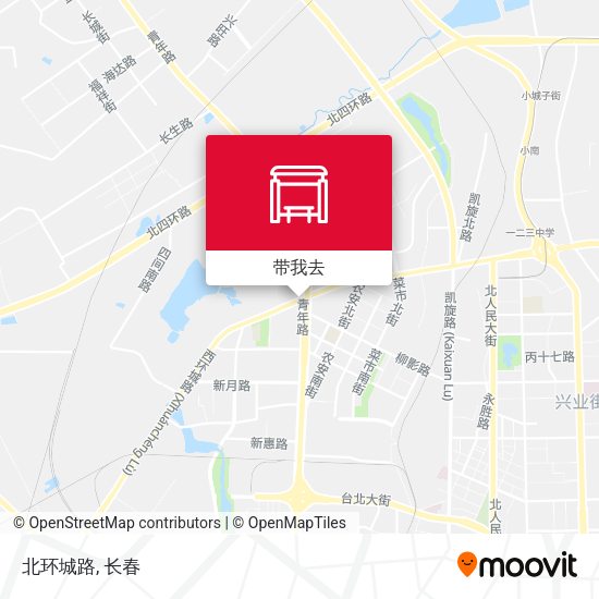 北环城路地图