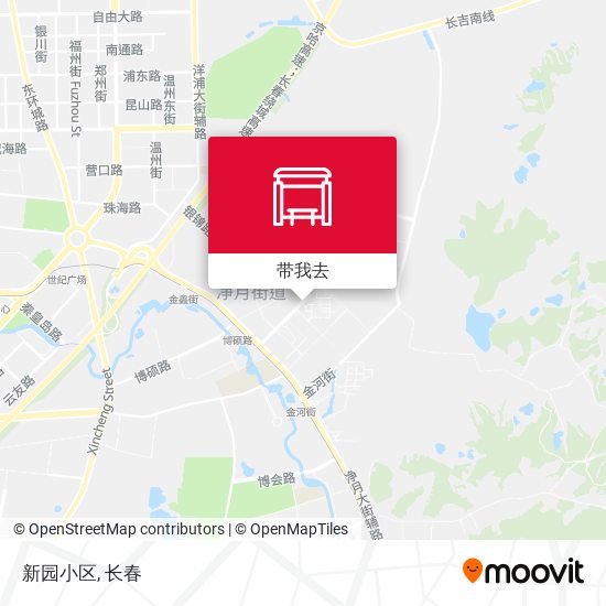 新园小区地图