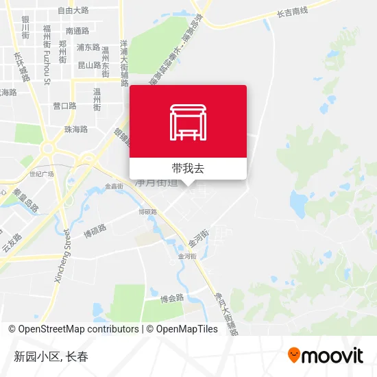 新园小区地图