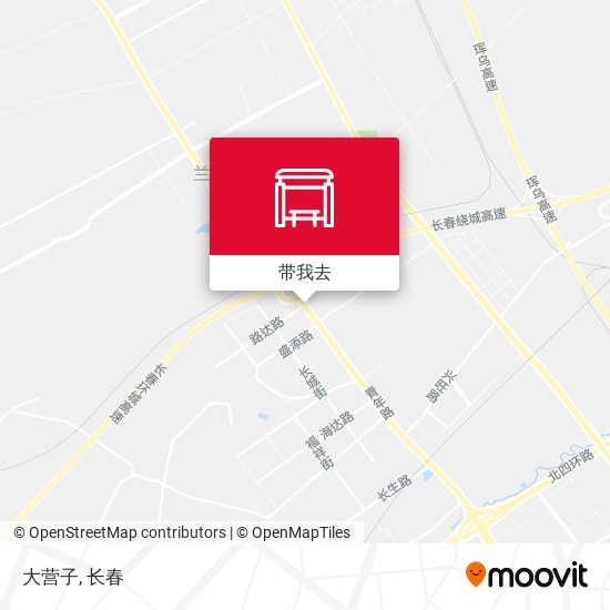 大营子地图