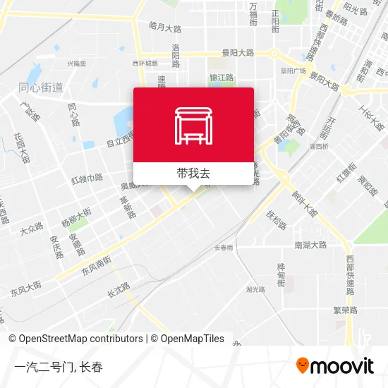 一汽二号门地图