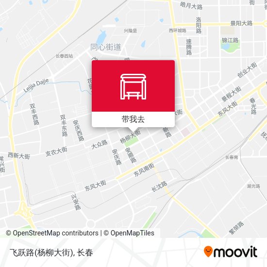 飞跃路(杨柳大街)地图