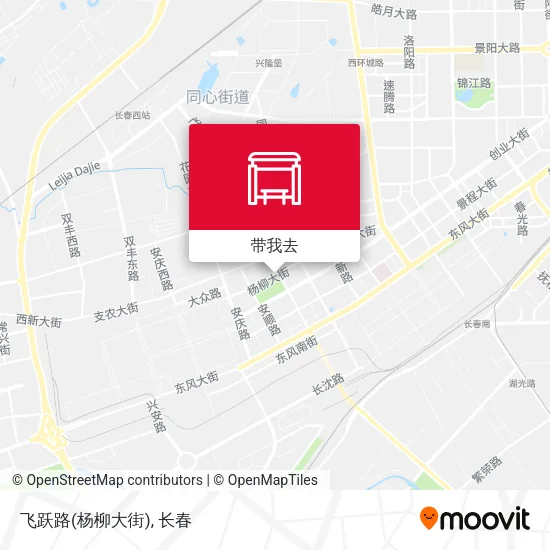 飞跃路(杨柳大街)地图