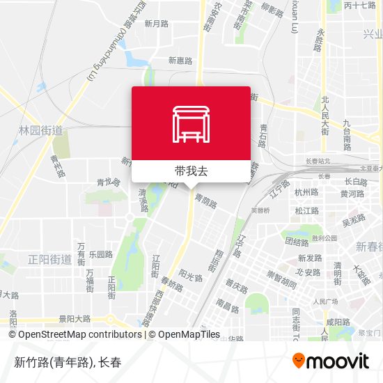 新竹路(青年路)地图