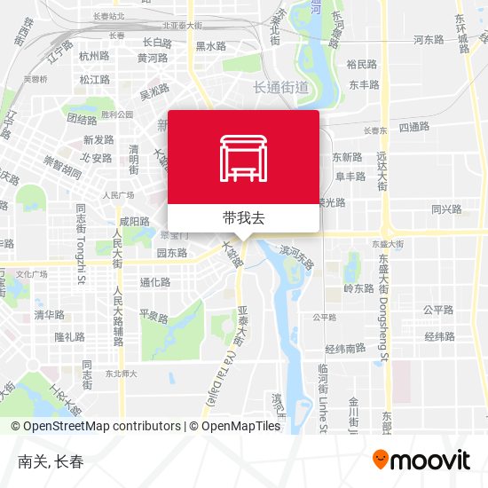 南关地图
