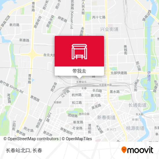 长春站北口地图